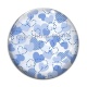 Cabochon Verre - coeur