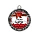 Pendentif Cabochon Argent - super mamie