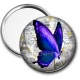 Miroir de poche - papillon