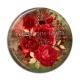 Cabochon Résine - rose