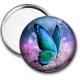 Miroir de poche - papillon