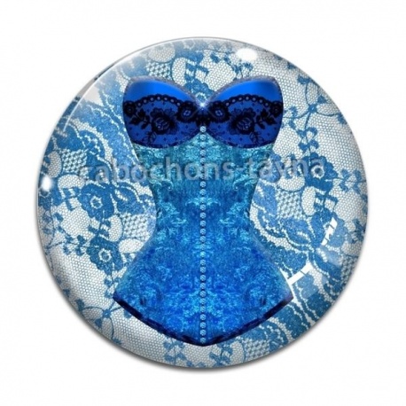 Cabochon Verre - corset
