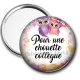 Miroir de poche - pour une chouette collègue
