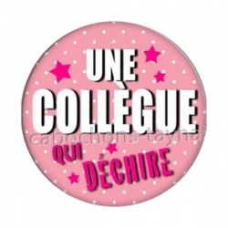 une collègue qui déchire