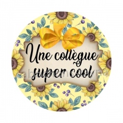 une collègue super cool