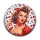 Cabochon Résine - pin up