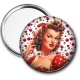 Miroir de poche - pin up