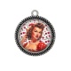 Pendentif Cabochon Argent - pin up