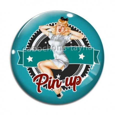Cabochon Verre - pin up