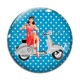 Cabochon Verre - pin up