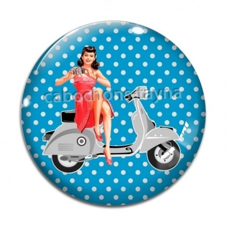Cabochon Verre - pin up