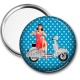 Miroir de poche - pin up