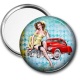 Miroir de poche -  pin up