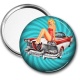 Miroir de poche - pin up