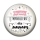 Cabochon Résine - la plus merveilleuse des mamans