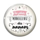 Cabochon Verre - la plus merveilleuse des mamans