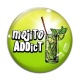 Cabochon Verre - mojito addict