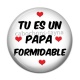 Cabochon Résine - tu es un papa formidable