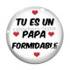 Cabochon Verre - tu es un papa formidable