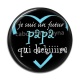 Cabochon Résine - je suis un futur papa qui déchire