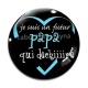 Cabochon Verre - je suis un futur papa qui déchire
