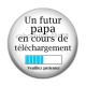 Cabochon Résine - futur papa