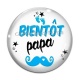 Cabochon Verre - bientôt papa