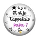 Cabochon Résine - et si je t'appelais papa