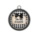 Pendentif Cabochon Argent - une tata formidable
