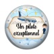 Cabochon Résine -  un pilote exceptionnel