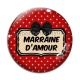 Cabochon Verre - marraine d'amour