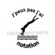 j'peux pas j'ai natation