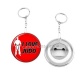 Porte clés décapsuleur - I love judo