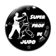 Cabochon Verre - super prof de judo
