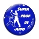 Cabochon Verre - super prof de judo