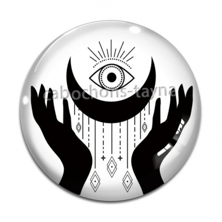 Cabochon Verre - spiritualité