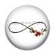 Cabochon Résine - signe infini