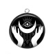 Pendentif Cabochon Argent - spiritualité