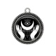 Pendentif Cabochon Argent - spiritualité