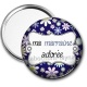 Miroir de poche - ma marraine adorée