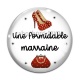 Cabochon Verre - une formidable marraine 