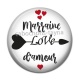 Cabochon Résine - marraine love d'amour