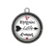 Pendentif Cabochon Argent - marraine love d'amour