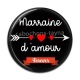 Cabochon Résine - marraine d'amour forever