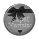 Cabochon Résine - super marraine
