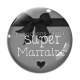 Cabochon Verre - super marraine
