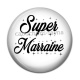 Cabochon Résine - super marraine