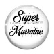 Cabochon Verre - super marraine