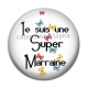 Cabochon Résine - super marraine