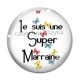 Cabochon Verre - super marraine